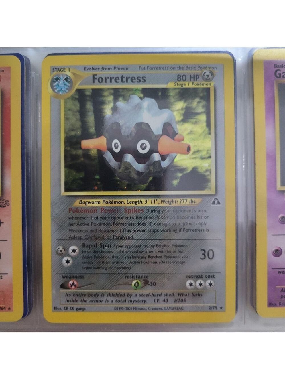 Pokemon Card Forretress Holo